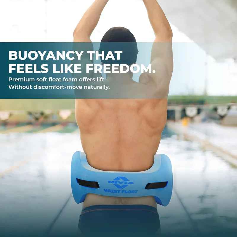 Nivia Nivia Waist Float - Blue Training Equipment for Swimming