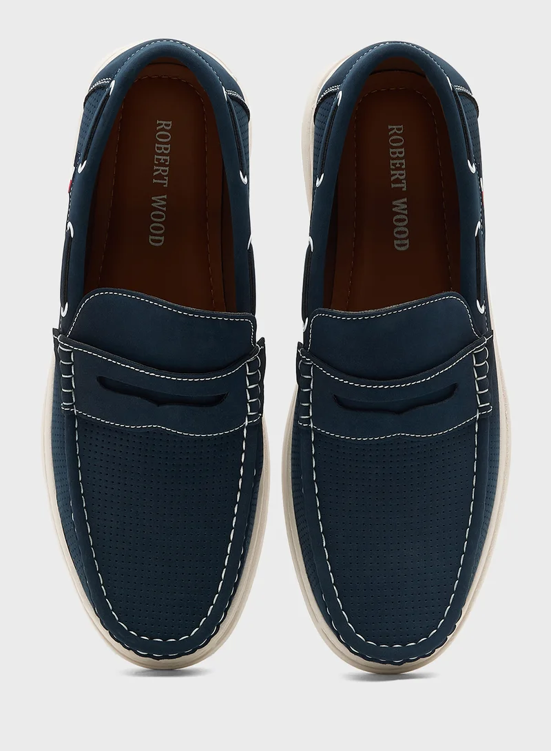Robert Wood Casual Slip Ons