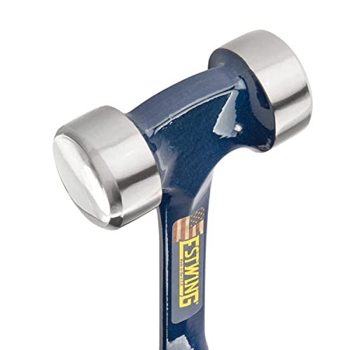 Estwing Lineman's Hammer - 40 oz Electrical Utility Tool with Smooth Face & Shock Reduction Grip - E3-40L , Blue - Image 3