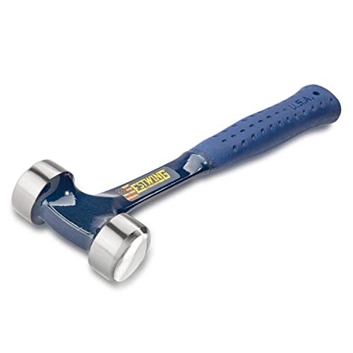 Estwing Lineman's Hammer - 40 oz Electrical Utility Tool with Smooth Face & Shock Reduction Grip - E3-40L , Blue - Image 2