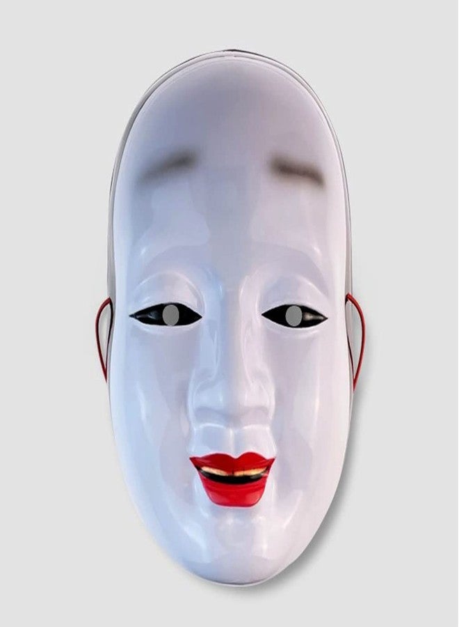 Gmasking PVC Prajna Japanese NOH Cosplay Mask Halloween Costume - Image 4