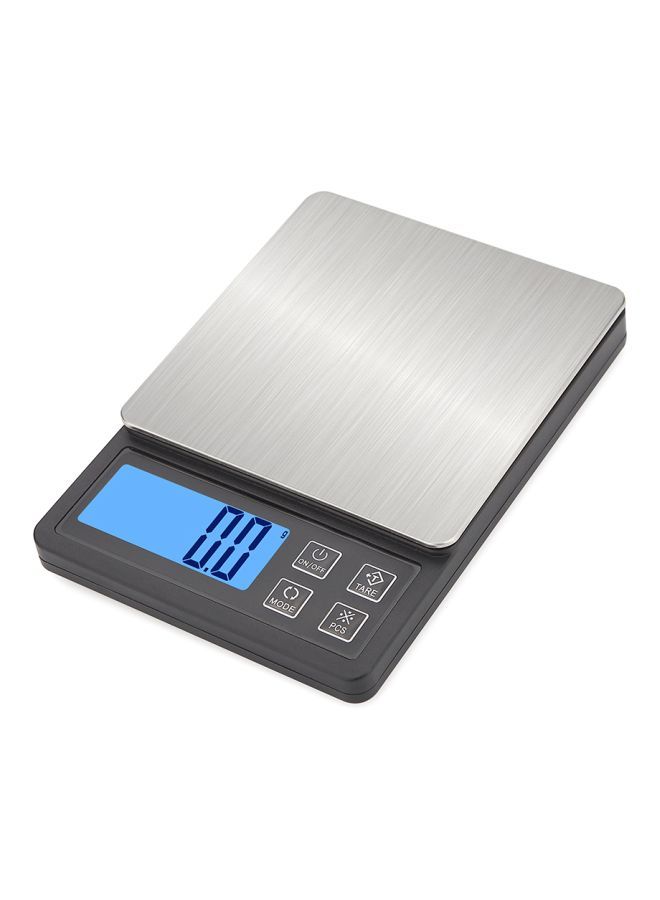 نيبمينينت ميزان رقمي محمول خفيف الوزن أسود/ فضي 15.20x2.80x12.40Ø³Ù†ØªÙŠÙ…ØªØ± - Image 1