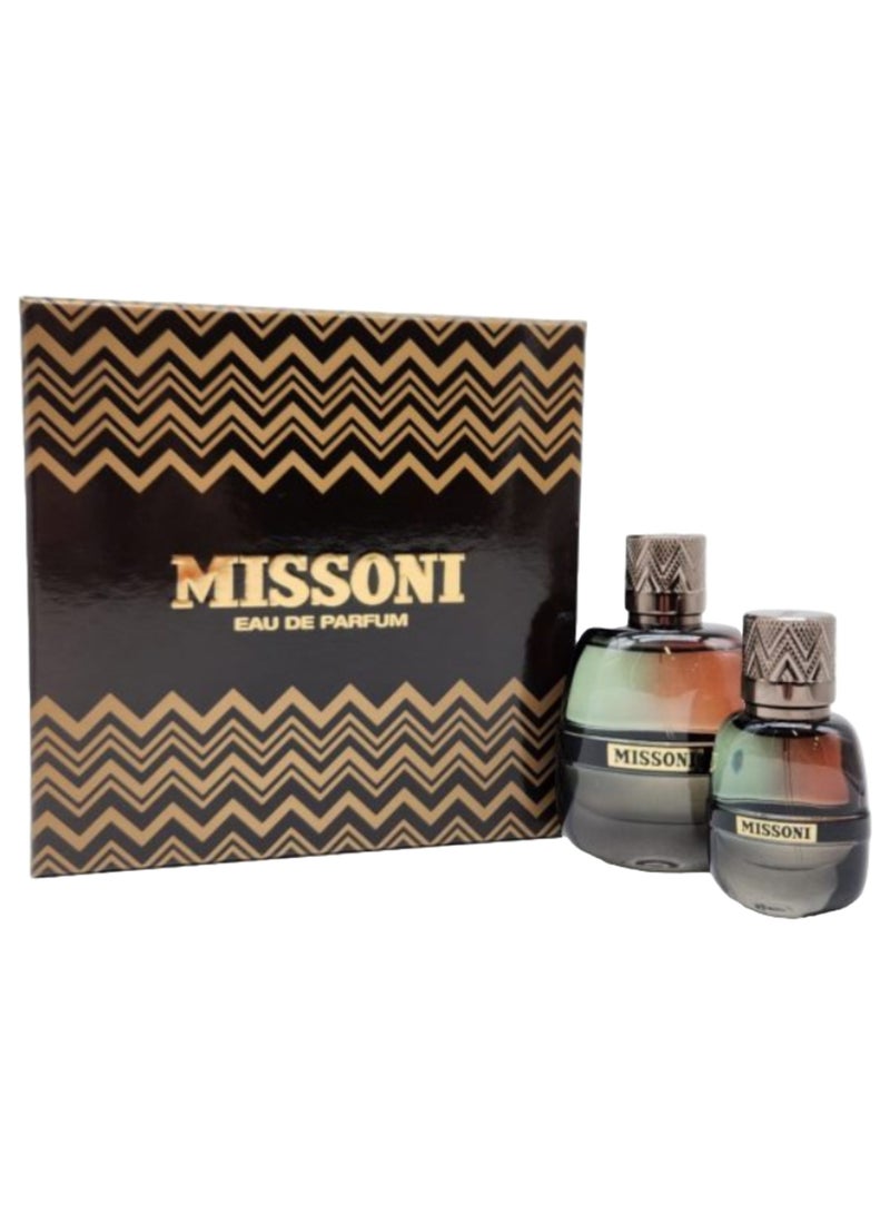 ميسوني مجموعة هدايا ميسوني للرجال - عطر EDP 100 مل و EDP 30 مل - Image 3