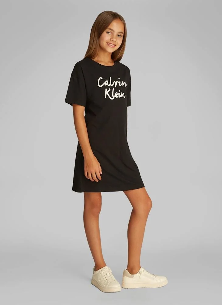 كالفن كلاين جينز Kids Logo T-Shirt Dress