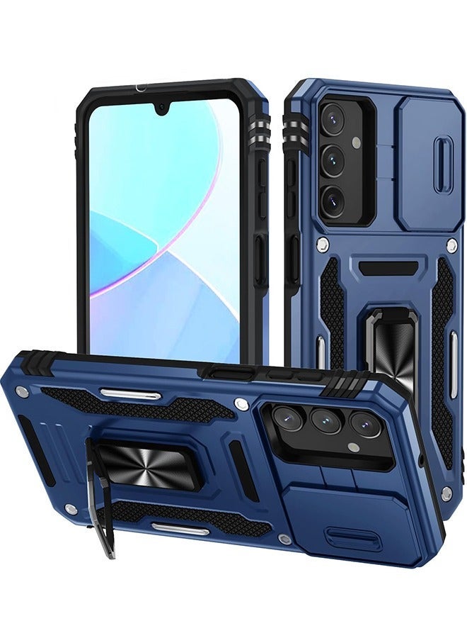 TEAM LUXURY Samsung Galaxy A15 4g/5g Case Cover, Full Body Protector Heavy Duty Dual Layer Military Grade Shockproof Protective Cover with Camera Len Protection Magnetic Ring Kickstand Mobile Phone Accessories - Image 1