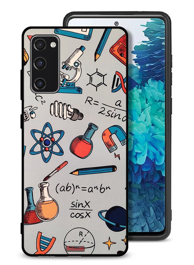 Tolwak Samsung Galaxy S20 FE Protective Case Cover Science Tags - Image 1