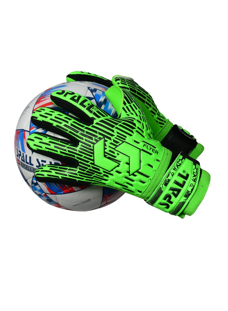 Spall Goalkeeper Gloves With Strong Grip Palms To Give Hand Finger Protection To Prevent Injuries For Football Soccer Goalie Training Gloves  - Image 2