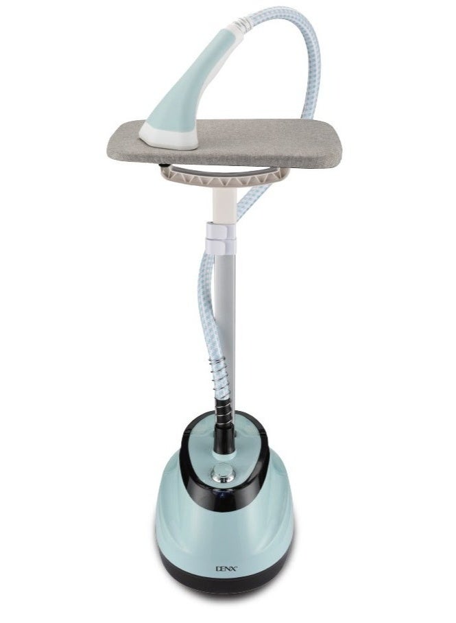 دينكس مجموعة مكواة الملابس المعلقة - مكواة بخار عمودية للملابس بقوة 1800 واط مع مستويين للبخار وخزان مياه كبير سعة 1.6 لتر، مكواة محمولة سريعة التسخين لجميع أنواع الأقمشة - Image 2