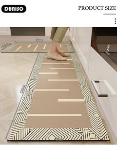 2 PCS Kitchen Mats and Rugs Set , Non Slip Heavy Duty Standing Mat, Quick Dry Diatom Mud Floor Mat, Extra Soft and Absorbent Floor Mats for Kitchen, Bath, Office, Laundry(40*60cm+40*120cm) - pzsku/Z1F1DE1CA8457ADB99D7CZ/45/_/1738920766/0b55c8c5-8200-478c-b0ba-264716d30509