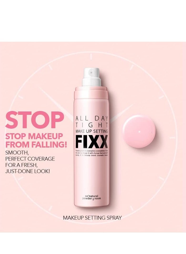 Fixx Waterproof Makeup Setting Spray for Face , Long-lasting Award-winning Finishing Spray for Smudge-proof & Transfer-resistant Makeup 120ml - Image 2