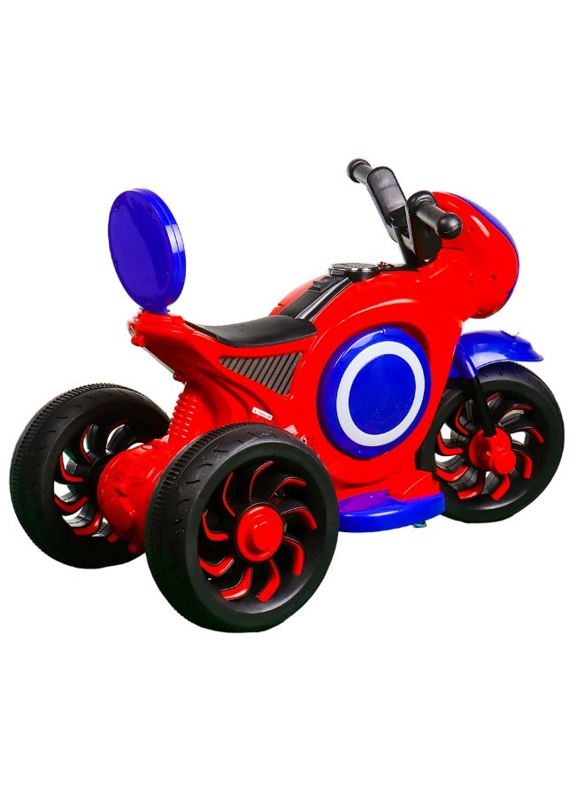 Rosanne Electric Rides on Motorcycle for Kids - Red - BBF-006 - Image 3