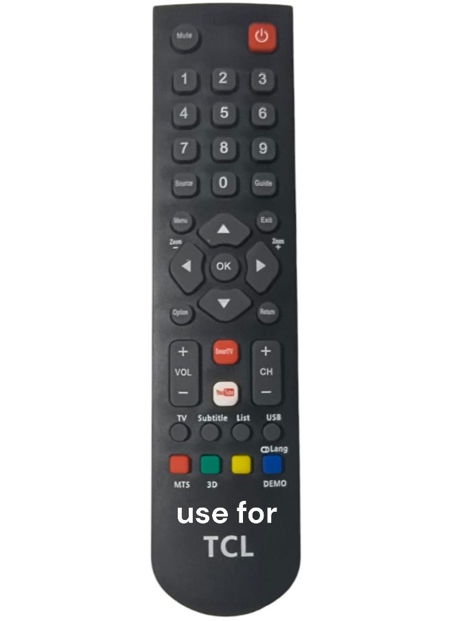 Generic Replacement Remote Control For Tcl Smart Tv Tcl Smart Tv Lcd Led Suitable For Many Models Of Tcl Smart Tvs 