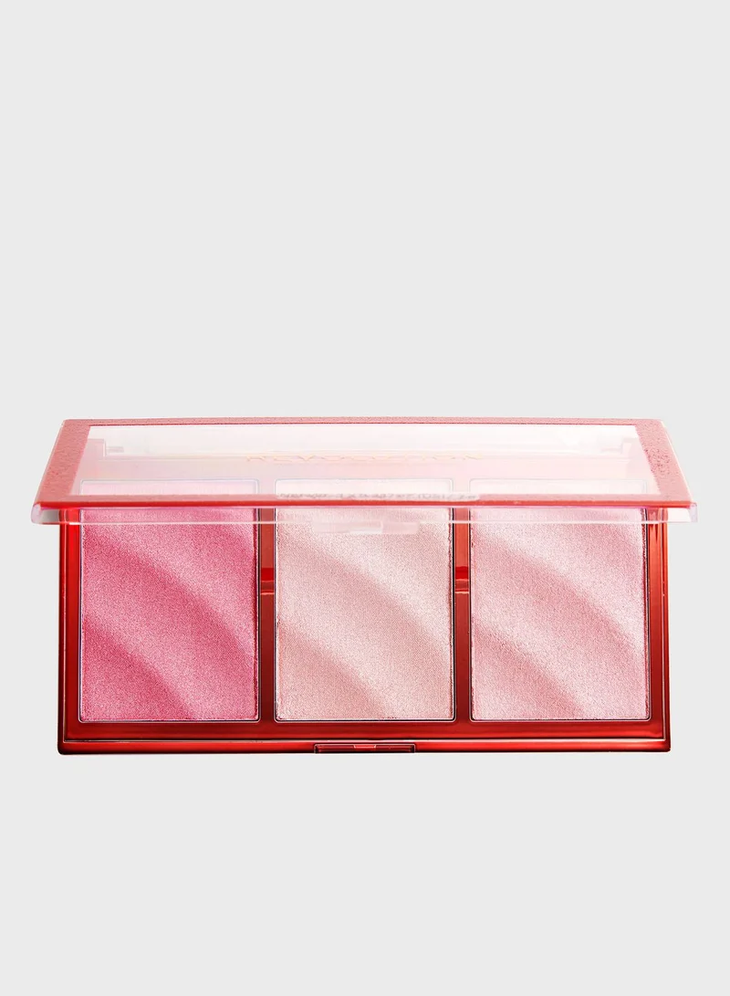 REVOLUTION Precious Stone Highlighter Ruby Crush