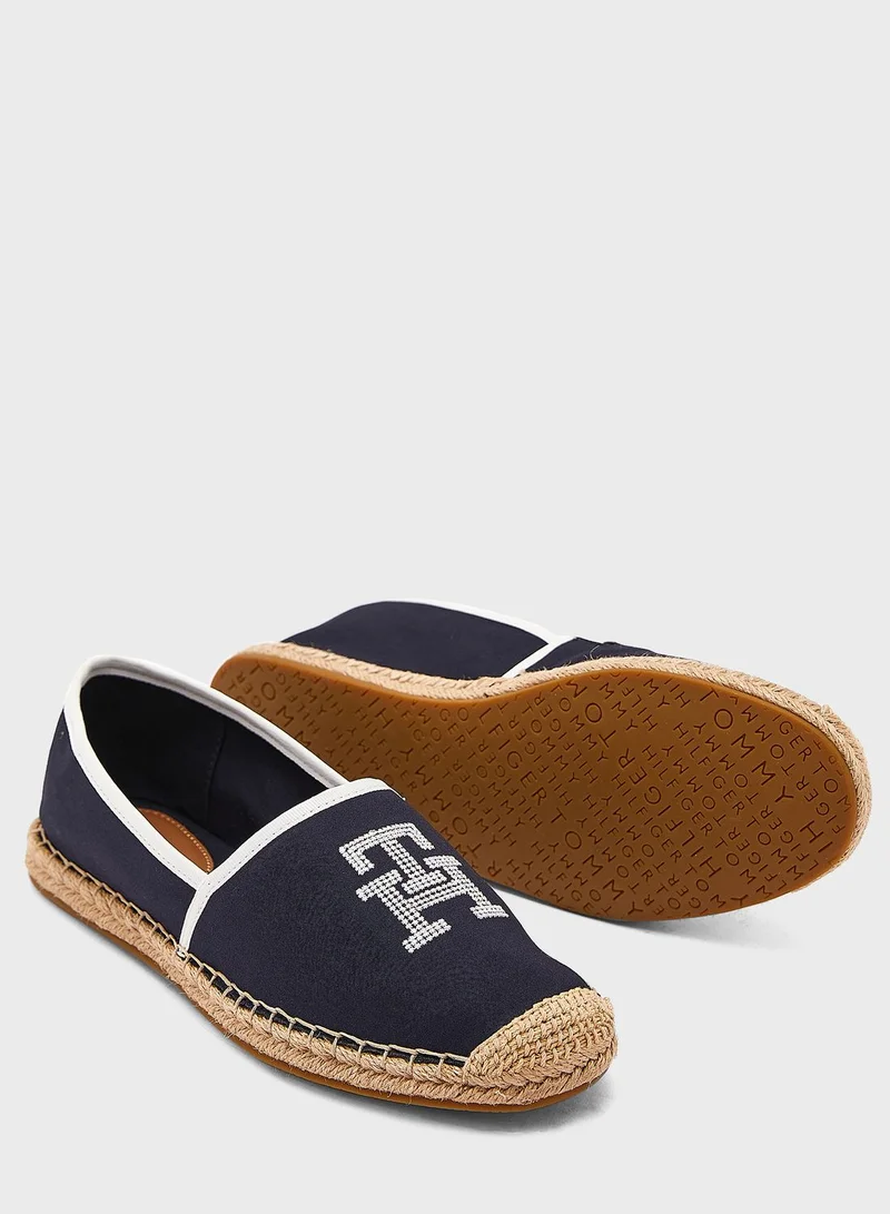 TOMMY HILFIGER Embroidered Espadrilles