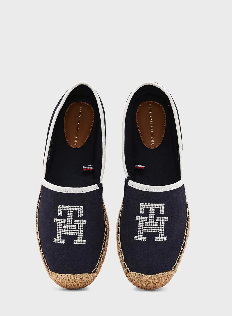 TOMMY HILFIGER Embroidered Espadrilles