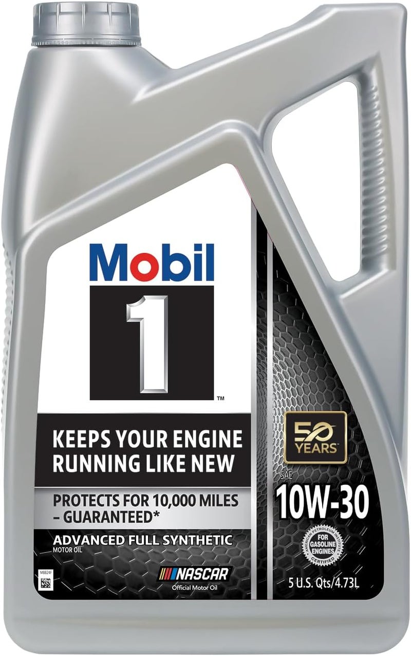 Mobil زيت محرك موبيل 1 المتقدم بالكامل الاصطناعي 10W30 5 كوارت - Image 2