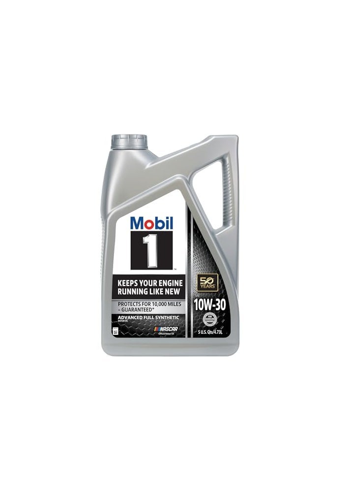 Mobil 1 Advanced Full Synthetic Motor Oil 10W30 5 Quart - Image 4