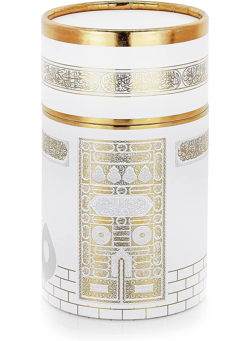 DubaiGallery Premium Muslim Prayer Rug Gift Set Including Soft Janamaz, Beaded Tasbih, Decorative Cylindrical Box, Perfect for Home Prayer, Mosque Use, Eid and Islamic Occasions - Image 2