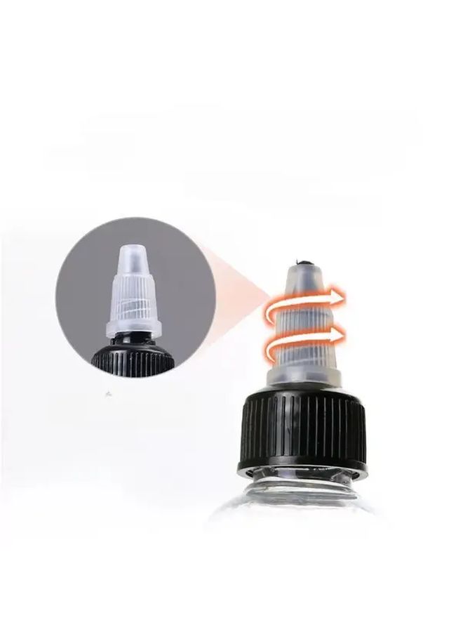 100ml Plastic PET Dropper Bottle With Twist Top Cap For Juice Tattoo Ink Liquid - Image 3