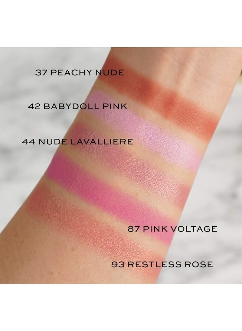 Yves Saint Laurent YSL Make Me Blush Bold Blurring Powder Blush 44 Nude Lavalliere & Loveshine Lipstick 44 Set – Luxury Makeup Gift Set - Image 4