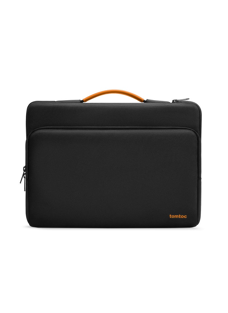 Tomtoc tomtoc 360° Protective Laptop Sleeve for 13.5-14.4 Inch Surface Laptop 6/5/Studio 2/1, Surface Book, Water-Resistant Shockproof Carrying Case Bag for Acer Aspire/Swift, ASUS Vivobook/Zenbook 14, Black  - Image 1
