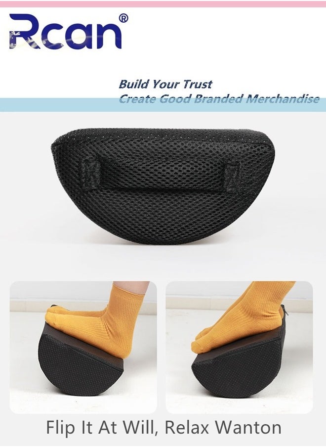 Foot Rest Memory Foam Pillow for Under Desk at Work Anti-Fatigue Ergonomic Design Foot Support Pillow for Fatigue & Pain Relief Ideal Gifts for Adult and Teens in Office Home Dorm