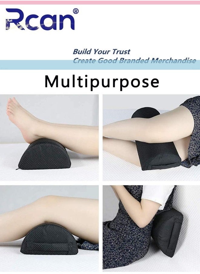 Foot Rest Memory Foam Pillow for Under Desk at Work Anti-Fatigue Ergonomic Design Foot Support Pillow for Fatigue & Pain Relief Ideal Gifts for Adult and Teens in Office Home Dorm
