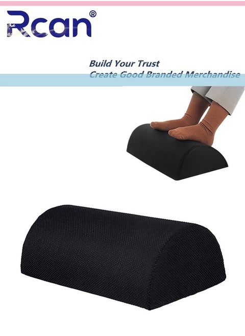 Foot Rest Memory Foam Pillow for Under Desk at Work Anti-Fatigue Ergonomic Design Foot Support Pillow for Fatigue & Pain Relief Ideal Gifts for Adult and Teens in Office Home Dorm