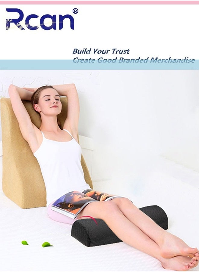 Foot Rest Memory Foam Pillow for Under Desk at Work Anti-Fatigue Ergonomic Design Foot Support Pillow for Fatigue & Pain Relief Ideal Gifts for Adult and Teens in Office Home Dorm