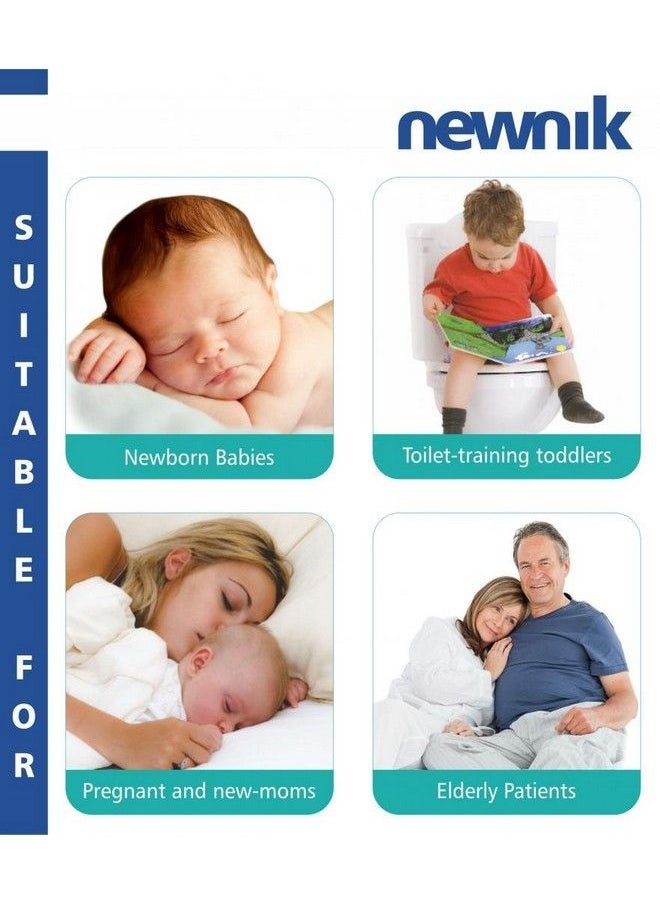 Newnik - Premium Quick Water Resistant Dry Sheet Waterproof Baby Bed Protector Sheet Mattress Protect (Size: 140Cm X 100Cm) Firoza Large - Image 1