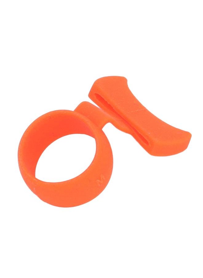 Thoraya - Guitar Plectrum Storage Cover Silicone Non Slip Guitar Training Pick Holder for Practice Men M Size - Image 1