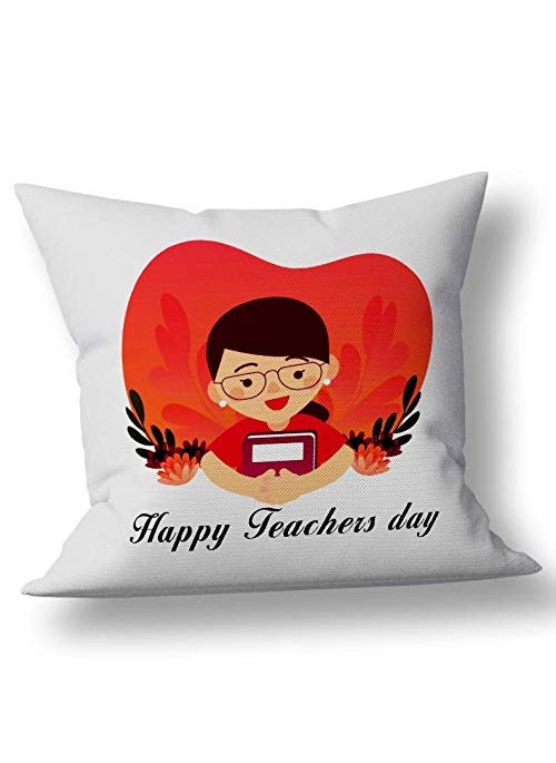 Pix Art Pixart Happy Teachers Day Cushion World Best Teacher Ever 