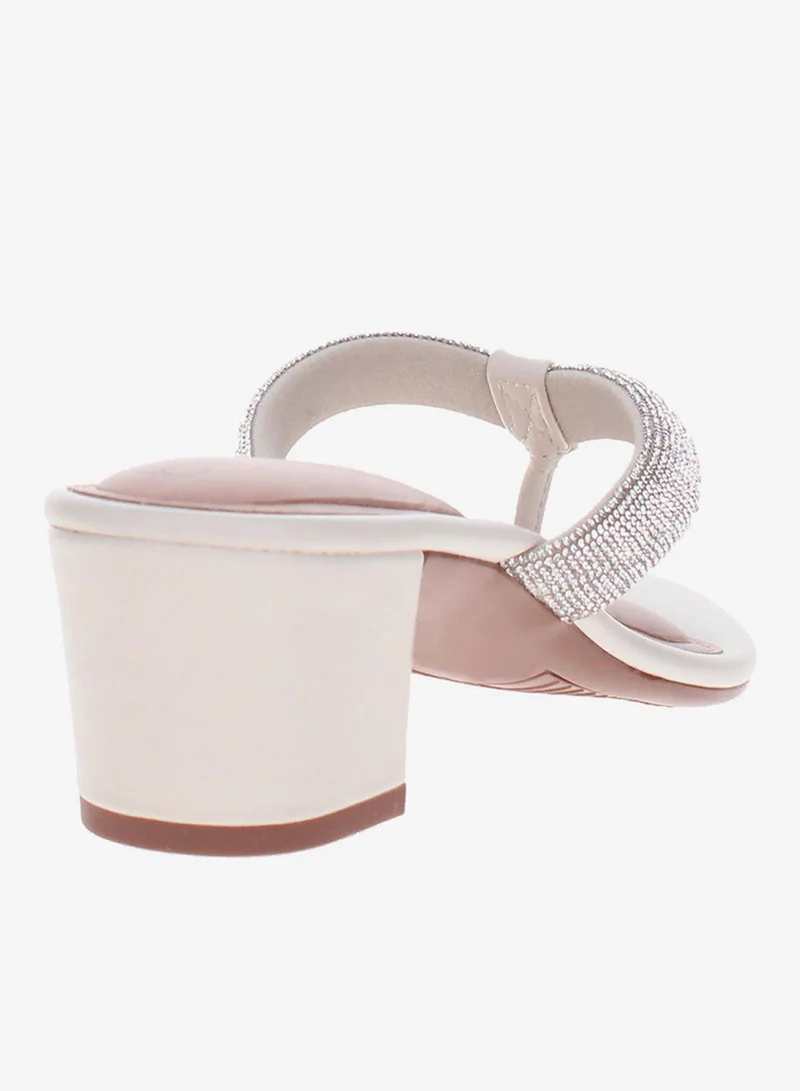 Beira Rio White Beira Rio Women’s Low Heel Wedge Sandals – Comfortable Daily Wear with Stylish Support for Women | Best Price UAE