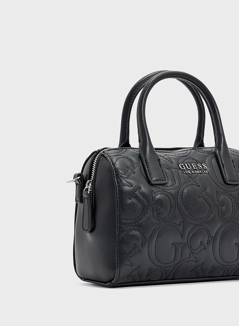 GUESS Berkton Barrel Satchel