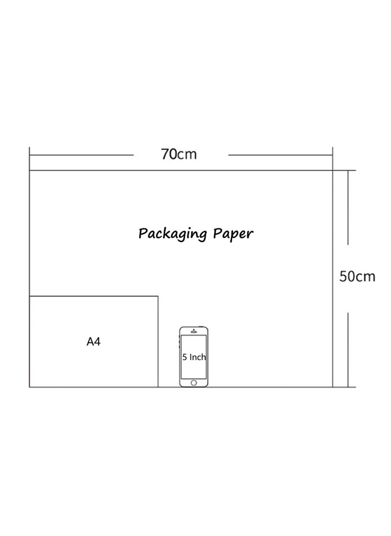 SINCHER - SINCHER 50 x 70 CM Wrapping Paper Set, 6 Sets of Kraft Vintage Wrapping Paper with String and Stickers for Birthday and Other Gift Wrapping (Holiday B) - Image 1