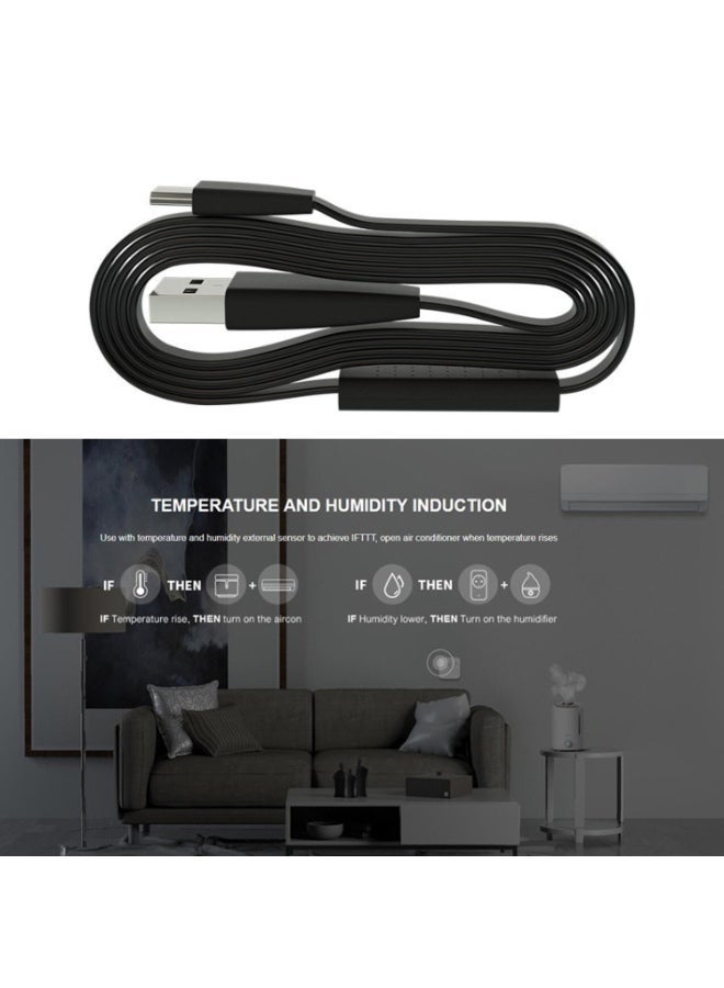 برودلينك مستشعر ذكي لدرجة الحرارة والرطوبة HTS2 متوافق مع Bestcon RM4 Pro / RM4 Mini - Image 4