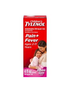 TYLENOL Children's Oral Suspension, Bubblegum, 4 Fl. Oz  - Image 2