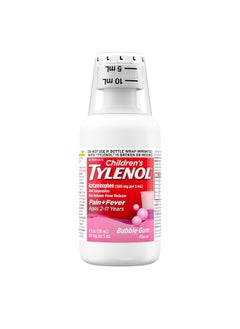 TYLENOL Children's Oral Suspension, Bubblegum, 4 Fl. Oz  - Image 1