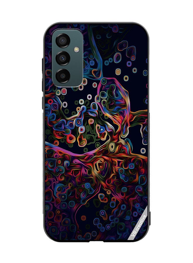 VR CREATIVE Protective Case Cover For Samsung Galaxy M23 Abstract Design Multicolour - Image 1