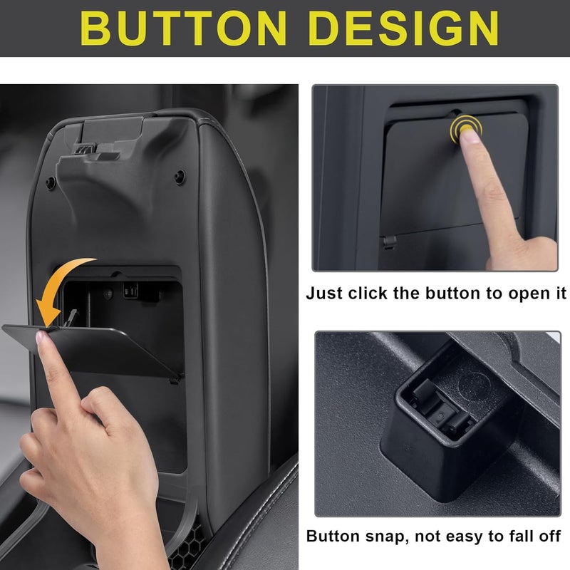 PIMCAR Center Console Hidden Organizer for Honda Accord - Image 2