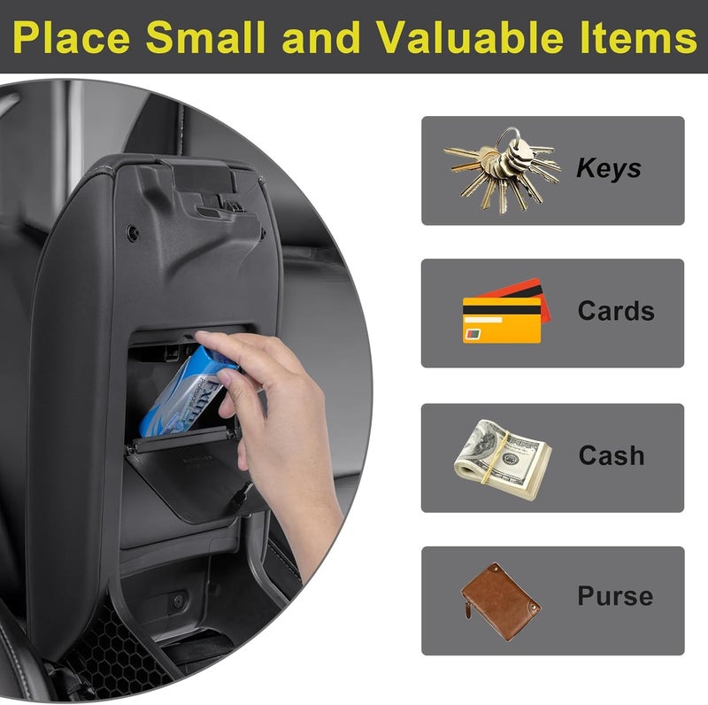 PIMCAR Center Console Hidden Organizer for Honda Accord - Image 5