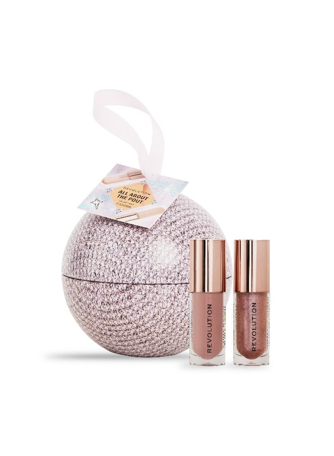Makeup Revolution Revolution All About The Pout Lip Gift Set - Image 2