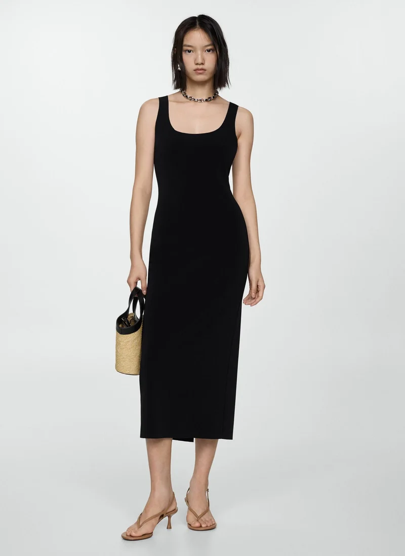 مانجو Scoop Neck Dress