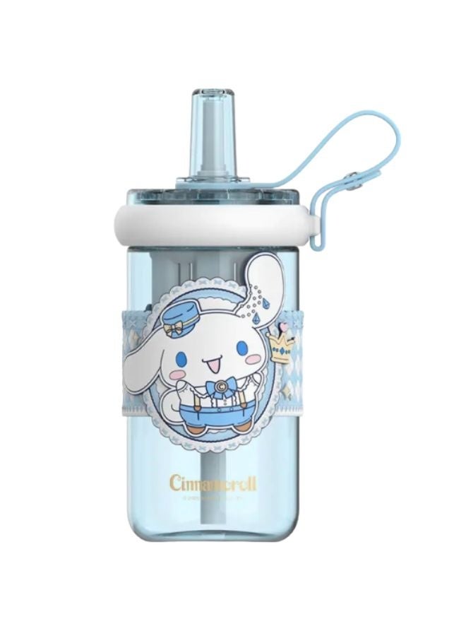 Sanrio Sanrio Cinnamoroll Water Bottle With Straw 660ml, Leakproof And Cute Design For Kids  - Image 1