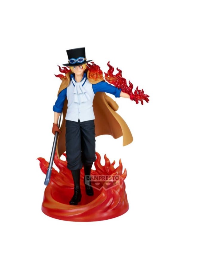 Banpresto One Piece The Shukko Logia Sabo Special Edition Statue - Image 1