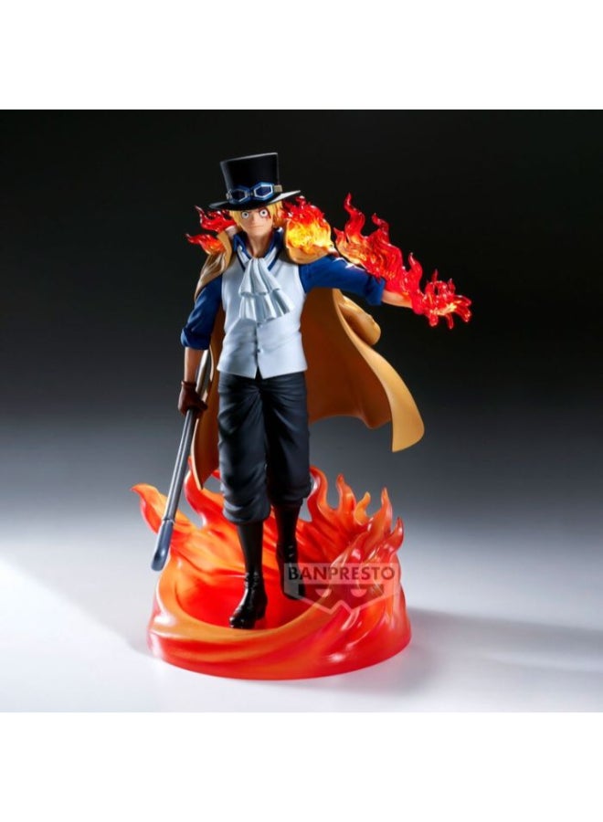 Banpresto One Piece The Shukko Logia Sabo Special Edition Statue - Image 3