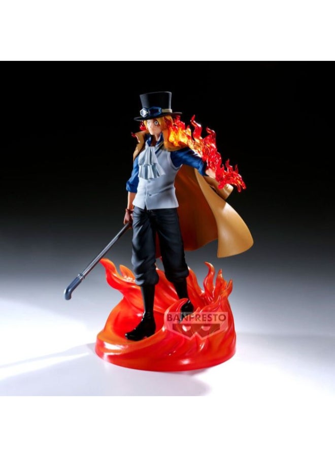 Banpresto One Piece The Shukko Logia Sabo Special Edition Statue - Image 4