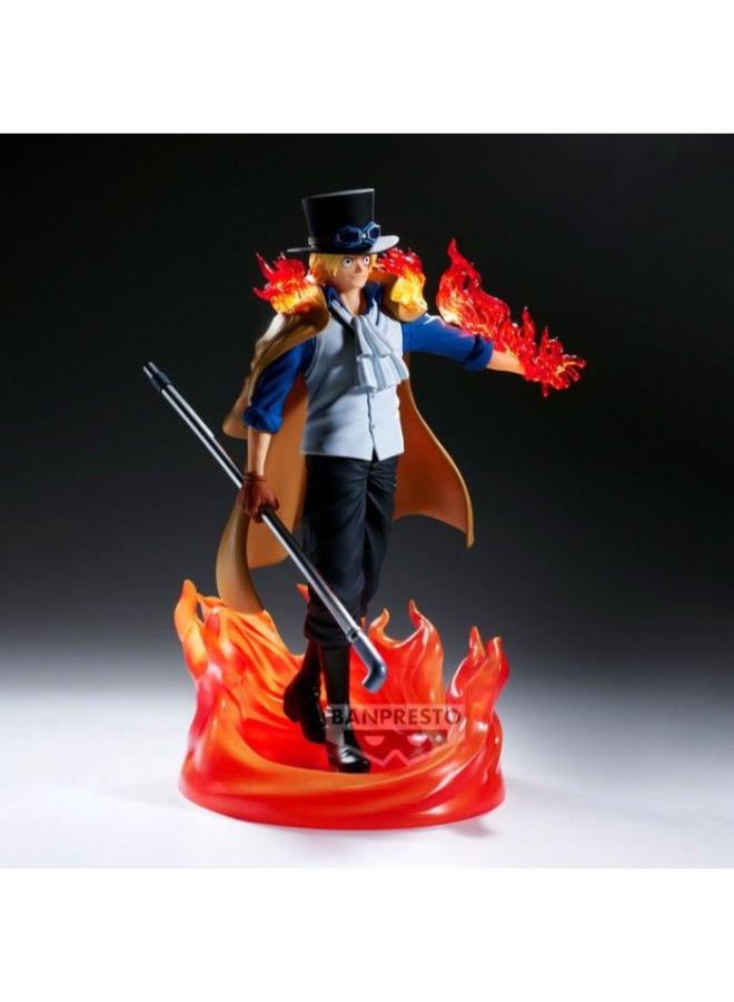 Banpresto One Piece The Shukko Logia Sabo Special Edition Statue - Image 2