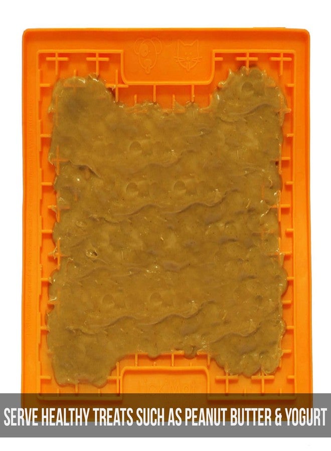 Hyper Pet Slow Feeder Dog Lick mat (Boredom Buster Perfect for Dog Food, Dog Treats, Yogurt, or Peanut Butter) [Fun Alternative to a Slow Feed Dog Bowl] Available in a Variety of Colors & Sizes - Image 5