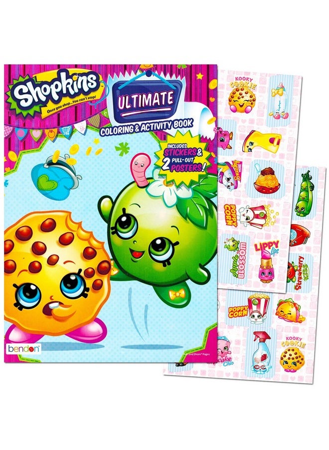 Shopkins Ultimate Coloring & Activity Book Includes Stickers & 2 Posters  - Image 1